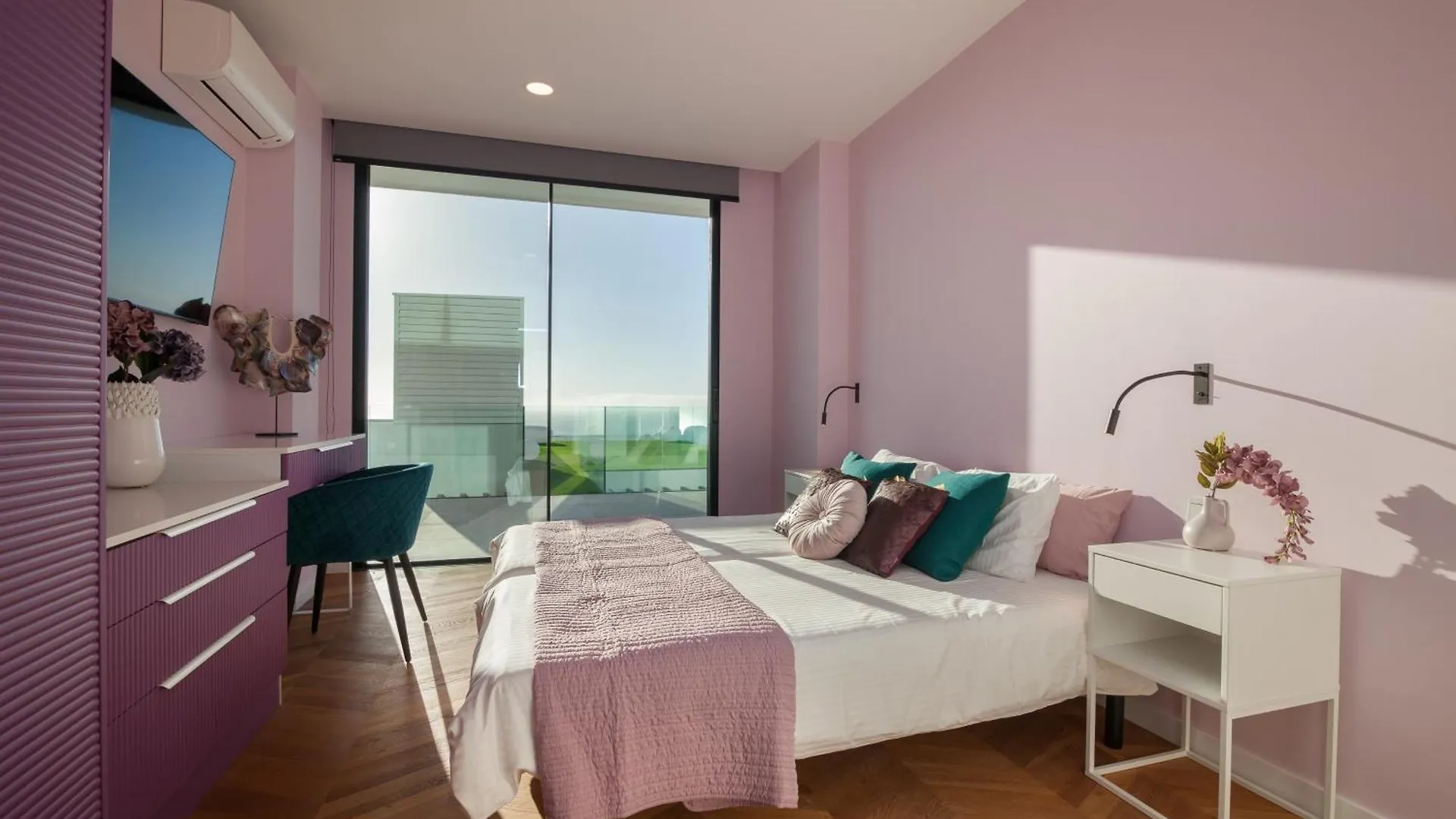 200M New Villa E With Priv/Heated Pool, Ocean View. Costa Adeje  Spain