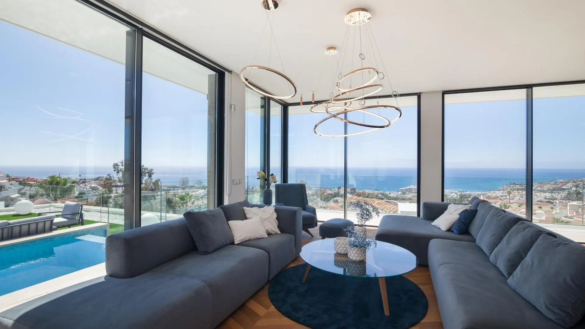 200M New Villa E With Priv/Heated Pool, Ocean View. Costa Adeje