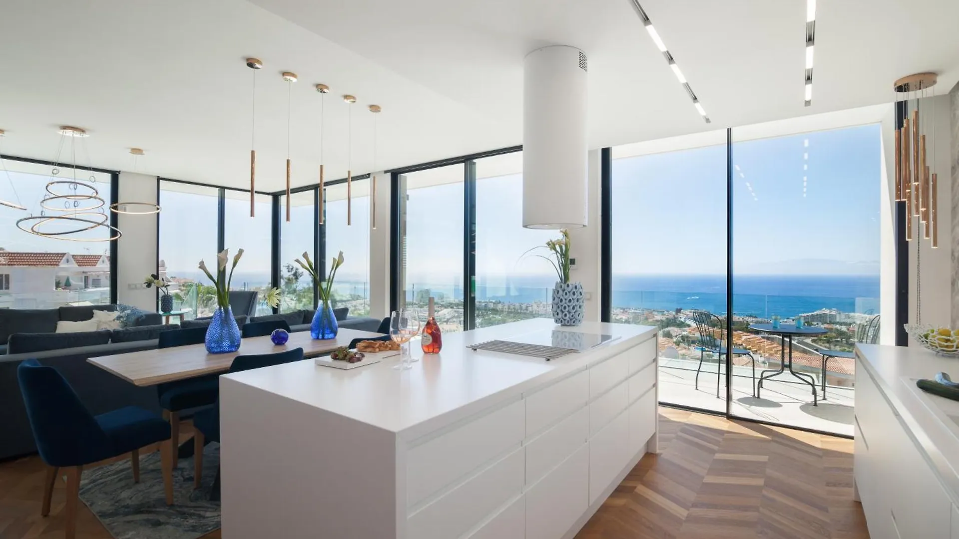 200M New Villa E With Priv/Heated Pool, Ocean View. Costa Adeje  Spain